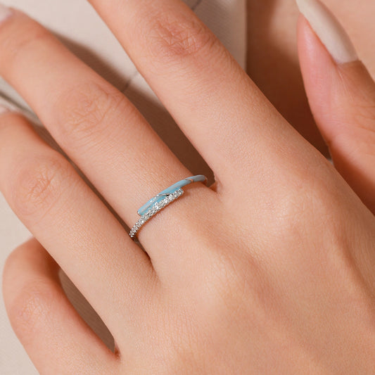 Ocean Silver Ring